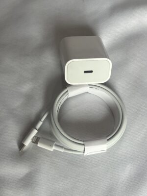 Apple 20W USB-C Power Adapter with USB-C to Lightning Cable